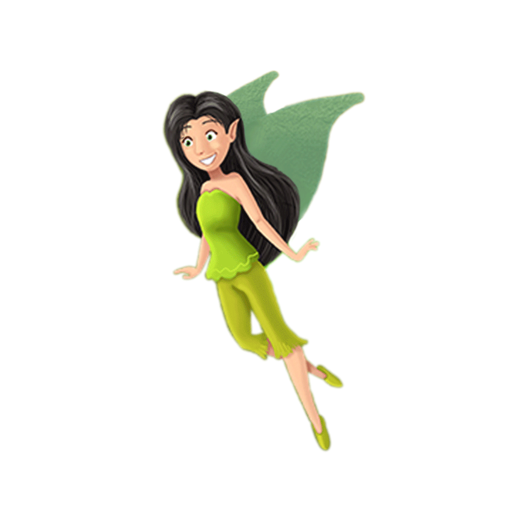 Grass Fairy Flapping Wings GIF 