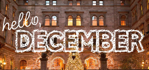 Hello December Various Christmas Backgrounds GIF 