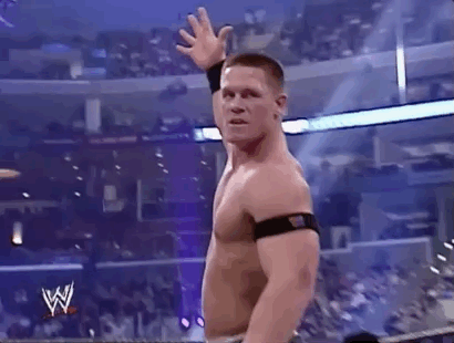 John Cena Hand Wrestlemania 21 GIF 