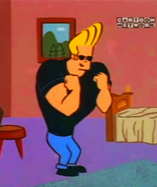 Johnny Bravo Cartoon Network 90s GIF 