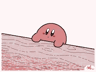 Kirby Magnetic Mouth GIF 