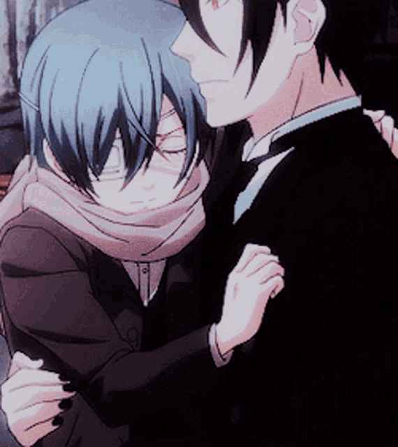 Kuroshitsuji Sebastian Michaelis Carrying Ciel Phantomhive GIF