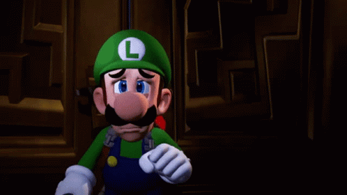 Luigi's Mansion 3 Covering Mouth GIF | GIFDB.com