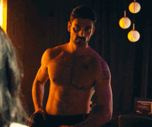 Michele Morrone Putting On Towel Waist 365 Days GIF | GIFDB.com