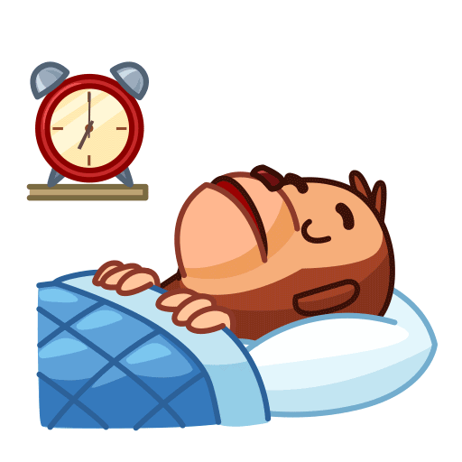 Monkey Puppet Waking Up Alarm GIF