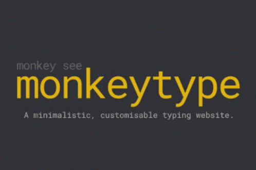 Monkeytype Test Monkey Typing GIF | GIFDB.com