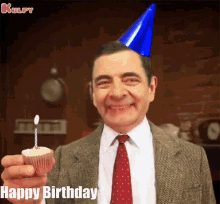 Mr. Bean Sitcom Happy Birthday Mike Greeting GIF | GIFDB.com