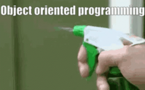 Object Oriented Programming Spray Bottle GIF | GIFDB.com