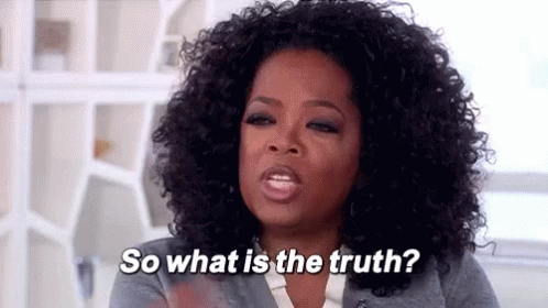 Oprah Winfrey So What Is The Truth GIF GIFDB