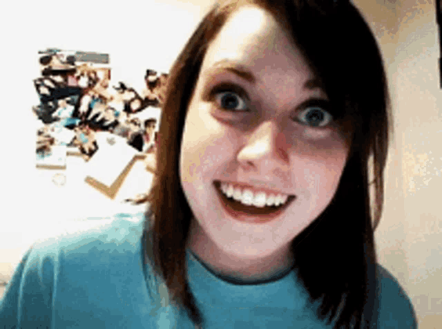 Overly Attached Girlfriend Meme Eyes Moving 9532