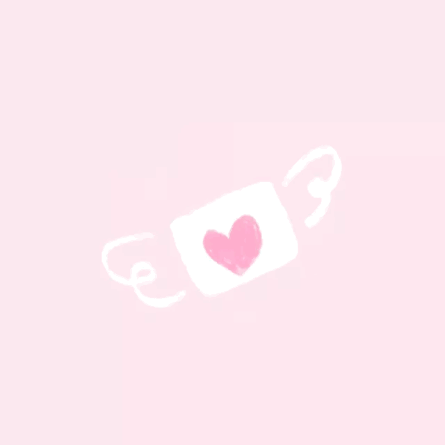 Pink Angel Coffee Heart GIF 