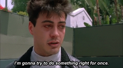 Robert Downey Jr Less Than Zero GIF | GIFDB.com