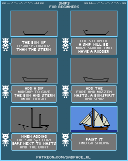 Sailing Boat Formation GIF