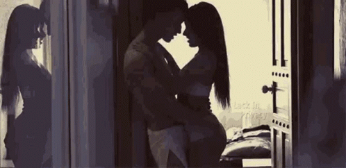 Sexy Couple Hot Kisses Time GIF 