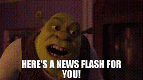 Shrek Flash News For You GIF | GIFDB.com