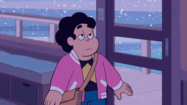Steven Universe In Winter GIF 