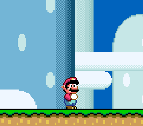 Super Mario Dodging Missile Bullet Bill GIF | GIFDB.com