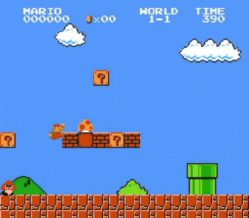 Super Mario Mushroom Trippy Effect GIF | GIFDB.com