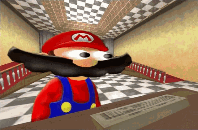 Super Mario Wtf Sign GIF | GIFDB.com