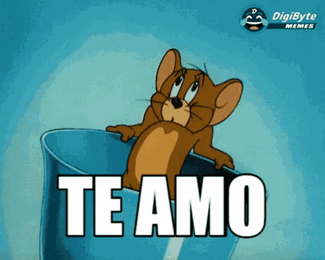 Te Amo Beating Heart Tom And Jerry Meme GIF