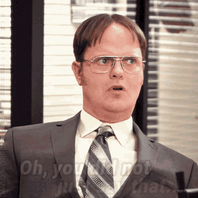 The Office Dwight You Didn't GIF 