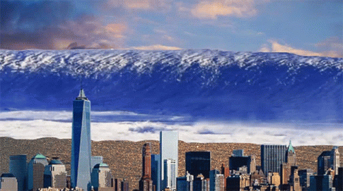 Tsunami wave gif