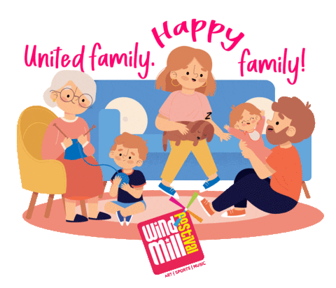 United Family Happy Family Animation GIF 