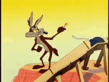 Wile E Coyote Lighting Bomb Fail Explosion GIF | GIFDB.com