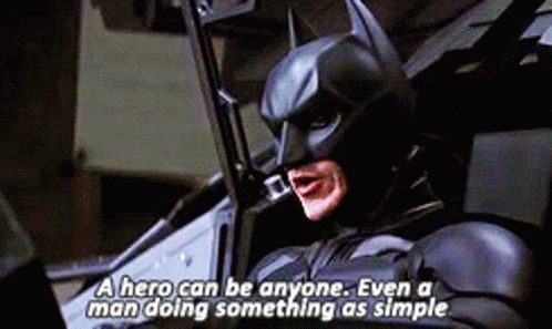 Super Hero Batman In Bat Mobile GIF