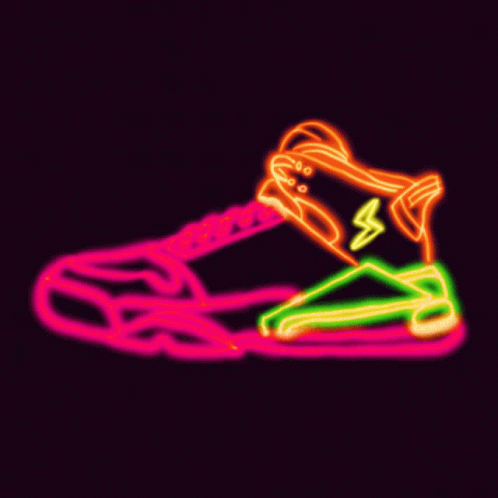 1 2 Buckle My Shoe Lightning Shoes GIF