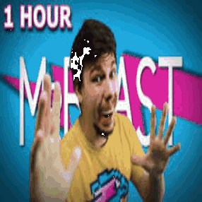 1 Hour Mr Beast Meme GIF
