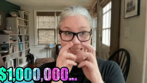 1 Million Dollars Austin Powers Parody GIF