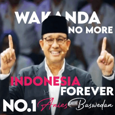 1 Wakanda Forever Indonesia Forever GIF