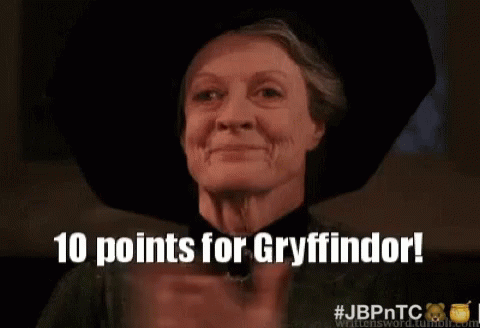 10 Points For Gryffindor GIF