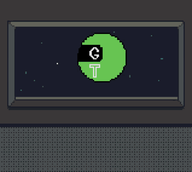 10 Years Anniversary Pixel Bot GIF