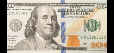 100 Dollar Bill United States