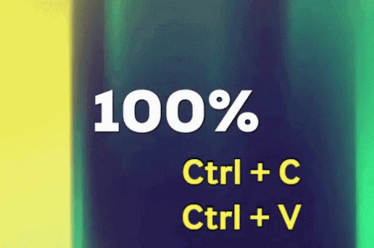 100 Percent Ctrl+C Ctrl+V Blurred Effects GIF