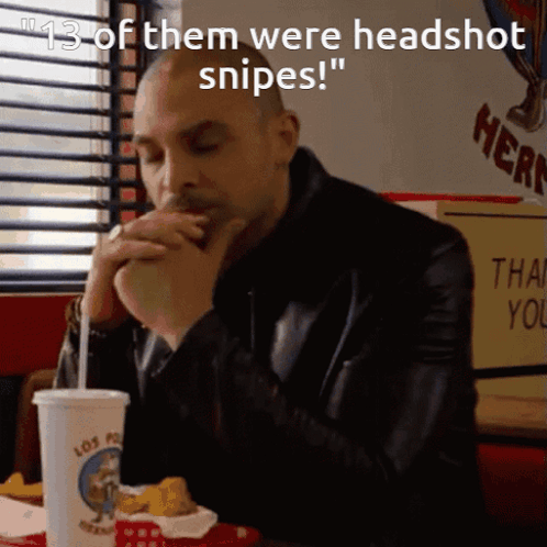 13 Of Them Were Headshot Snipes GIF