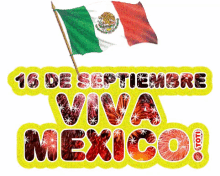 16 De Septiembre Viva Mexico GIF