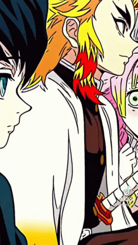 Mitsuri Kyojuro Rengoku Anime GIF