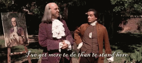 1776 Benjamin Franklin GIF