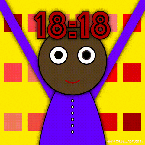 18 Silly Boy Cartoon Swaying GIF