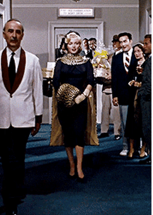 1950s Actress Marilyn Monroe GIF.