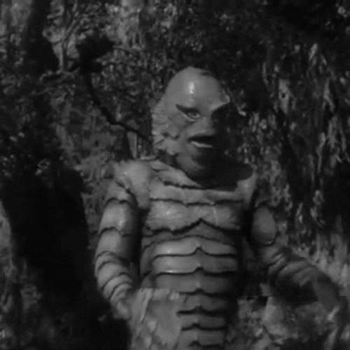 1950s Horror Monster GIF.