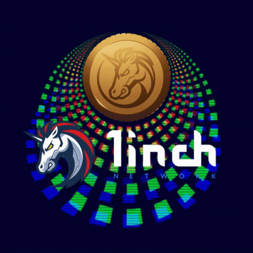 1inch Network Crypto Currency GIF