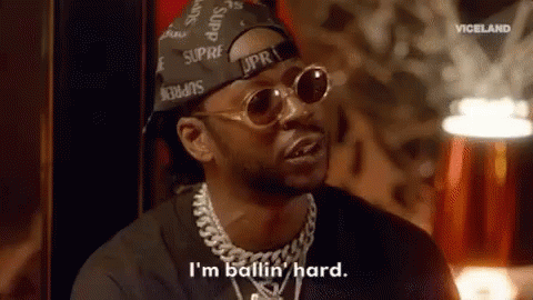 2 Chainz I'm Ballin Hard GIF