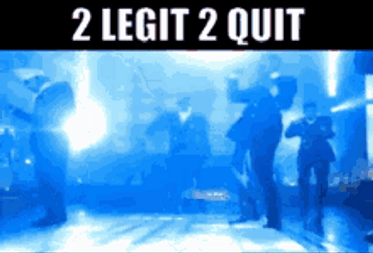2 Legit To Quit Men Dancing GIF