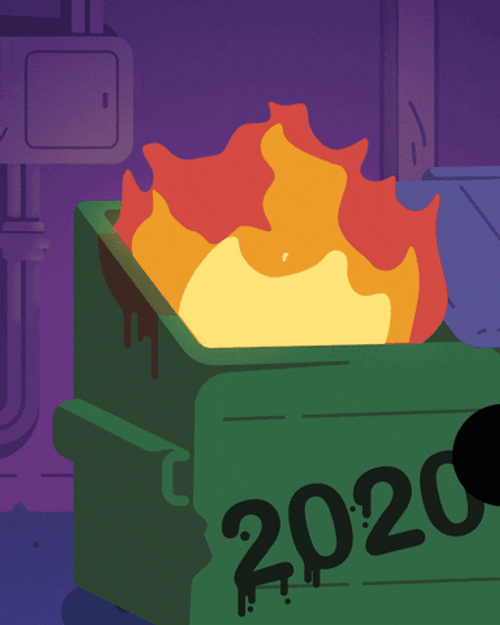 2020 Dumpster Fire GIF