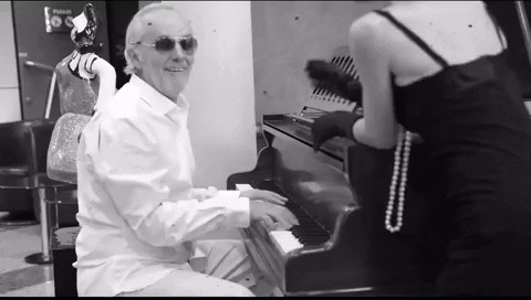 20s Smiling Pianist GIF