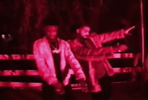 21 Savage And Drake Dancing GIF